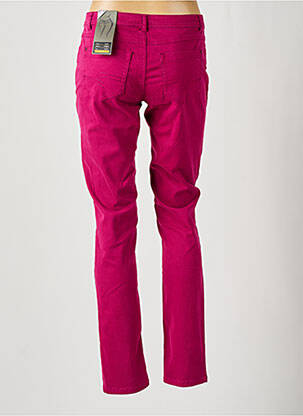 Pantalon slim taille basse taille basse rose STREET ONE femme
