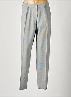 Pantalon slim taille haute taille haute gris IMMAC femme