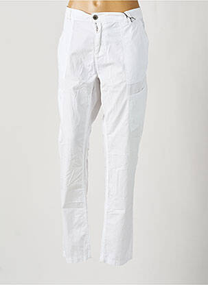 Pantalon droit blanc STREET ONE pour femme