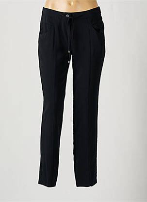 Pantalon slim noir OLSEN pour femme