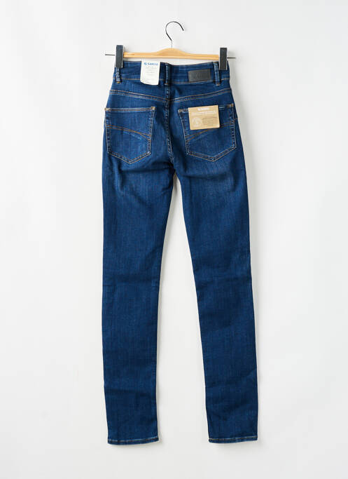 Jeans coupe slim stretch taille haute bleu GARCIA femme