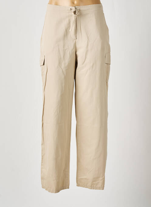 Pantalon cargo beige SUNDERS pour femme