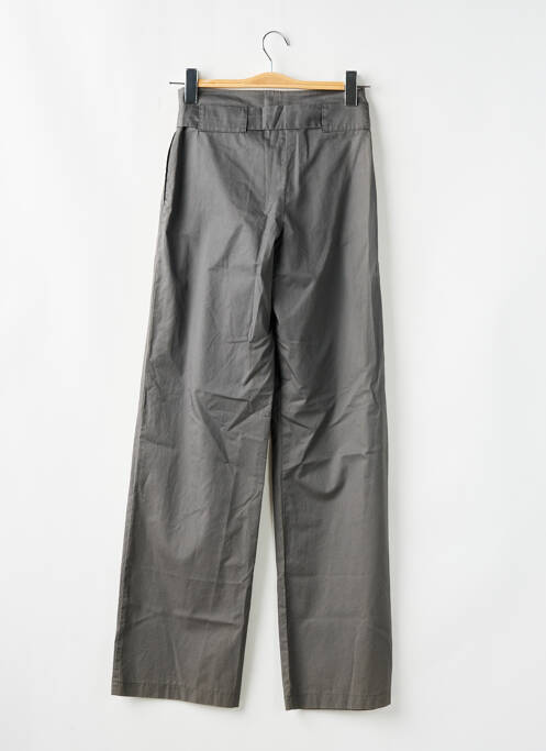 Pantalon droit gris FLEUR DE SEL pour femme