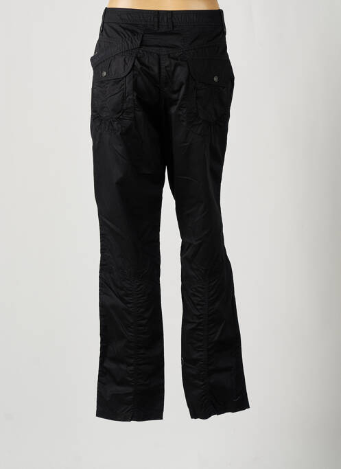 Pantalon droit noir FLEUR DE SEL pour femme