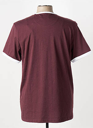 T-shirt stretch manches courtes violet FARAH homme