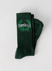 Chaussettes vert WASTED PARIS pour homme seconde vue