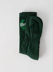 Chaussettes vert WASTED PARIS pour homme seconde vue