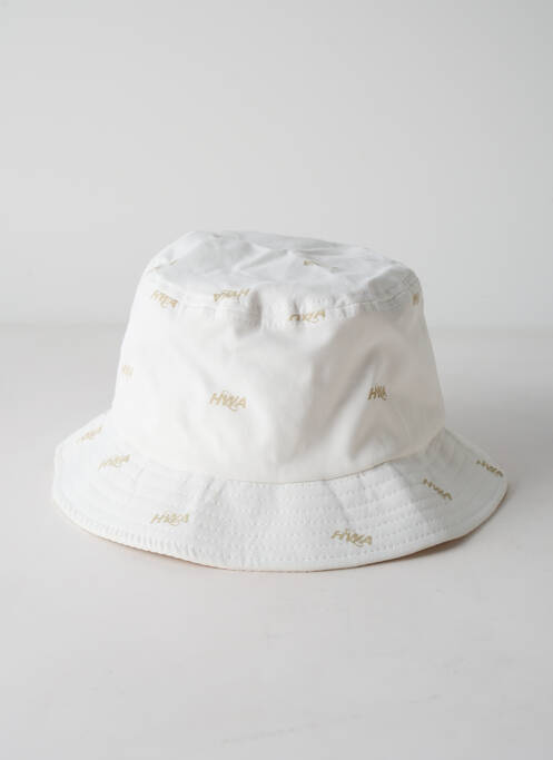 Chapeau blanc HUMAN pour homme