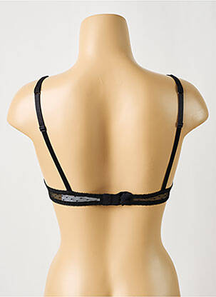 Soutien-gorge effet matière satinée haut soutien-gorge avec mousse de rembourrage amovible noir AUBADE femme