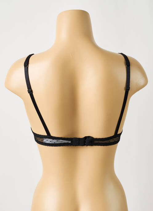 Soutien-gorge effet matière satinée haut soutien-gorge avec mousse de rembourrage amovible noir AUBADE femme