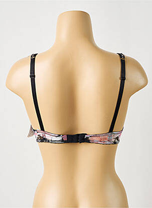 Soutien-gorge effet matière satinée haut soutien-gorge moulé noir AUBADE femme