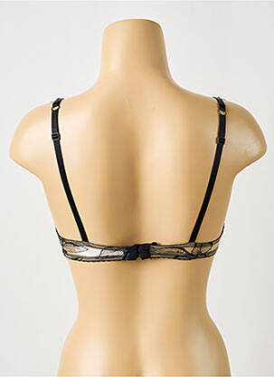 Soutien-gorge effet matière satinée haut soutien-gorge balconnet noir AUBADE femme