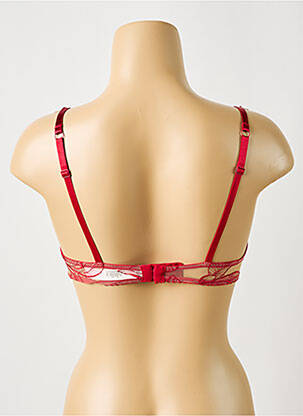 Soutien-gorge légère et transparente haut soutien-gorge emboitant rouge AUBADE femme