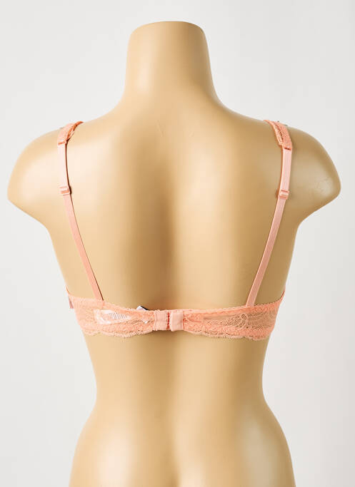 Soutien-gorge légère et transparente haut soutien-gorge emboitant orange AUBADE femme
