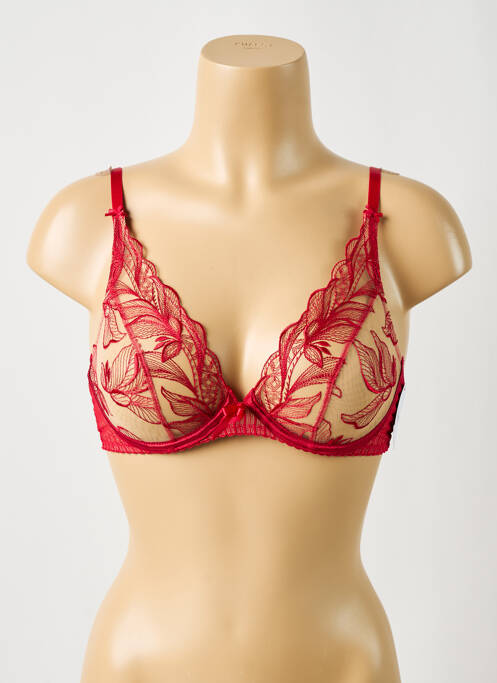 Soutien-gorge rouge AUBADE pour femme