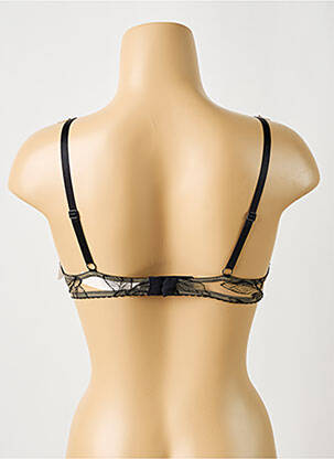 Soutien-gorge effet matière satinée haut soutien-gorge emboitant noir AUBADE femme