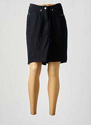 Jupe mi-longue taille normale noir JOST femme