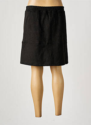Jupe mi-longue stretch noir GARCIA femme