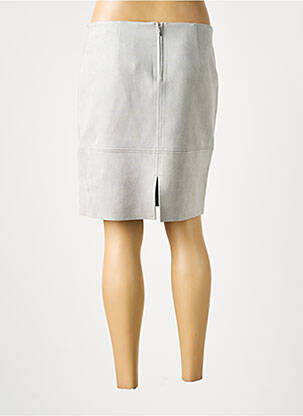 Jupe mi-longue stretch gris STREET ONE femme