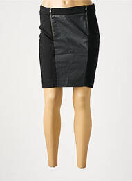 Jupe mi-longue stretch noir MEXX femme