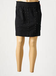 Jupe mi-longue taille normale noir STREET ONE femme