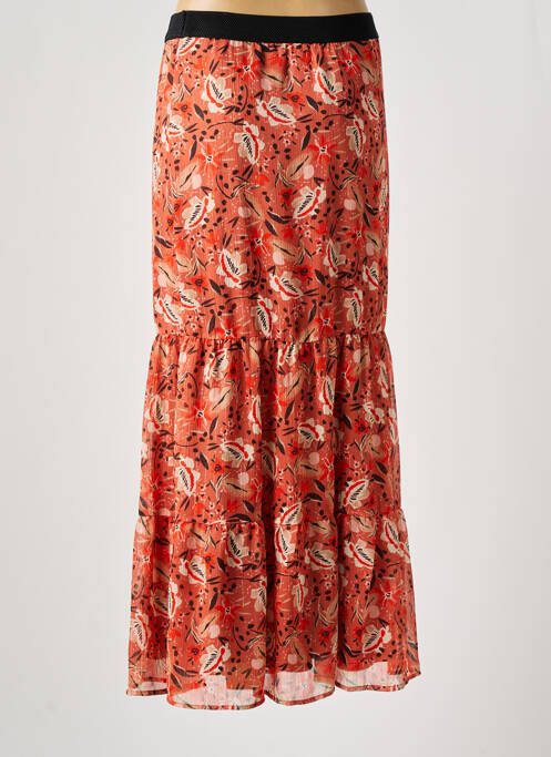 Jupe longue marron GARCIA femme