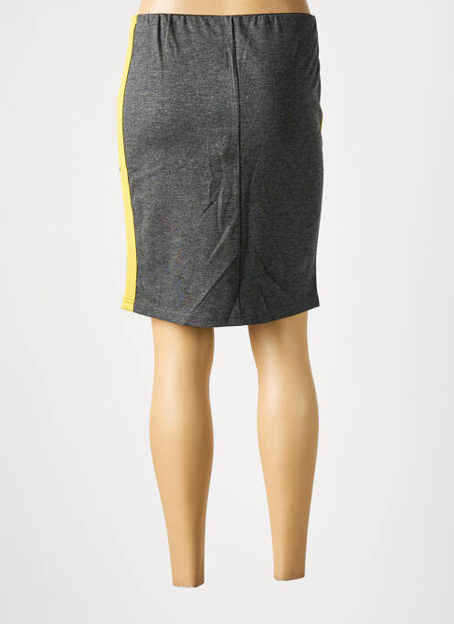Jupe mi-longue gris BROADWAY pour femme