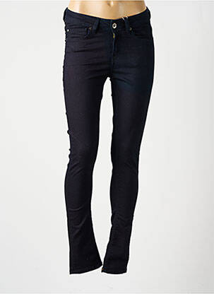Jeans coupe slim tissage brut taille basse bleu GARCIA femme