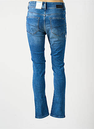 Jeans coupe slim stretch taille haute bleu GARCIA femme