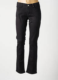 Jeans coupe droite stretch taille normale noir STREET ONE femme