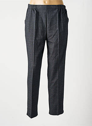 Pantalon droit taille haute taille haute gris MEGAN PARIS femme