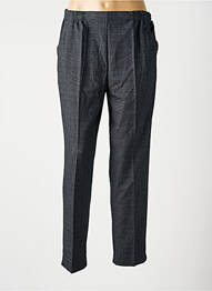 Pantalon droit taille haute taille haute gris MEGAN PARIS femme