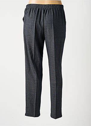 Pantalon droit taille haute taille haute gris MEGAN PARIS femme