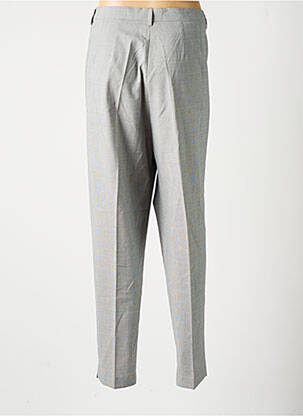 Pantalon droit taille haute taille haute gris IMMAC femme