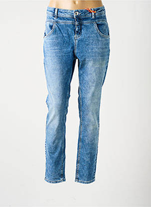 Jeans coupe slim stretch taille basse bleu STREET ONE femme