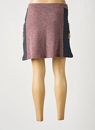 Jupe courte poches rouge SMASH WEAR femme