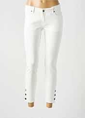 Pantalon 7/8 blanc BROADWAY pour femme seconde vue