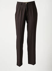 Pantalon droit marron C. TA TOI pour femme seconde vue