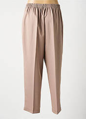 Pantalon droit marron MEGAN PARIS pour femme seconde vue