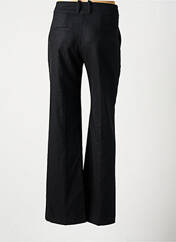 Pantalon flare noir FLEUR DE SEL pour femme seconde vue