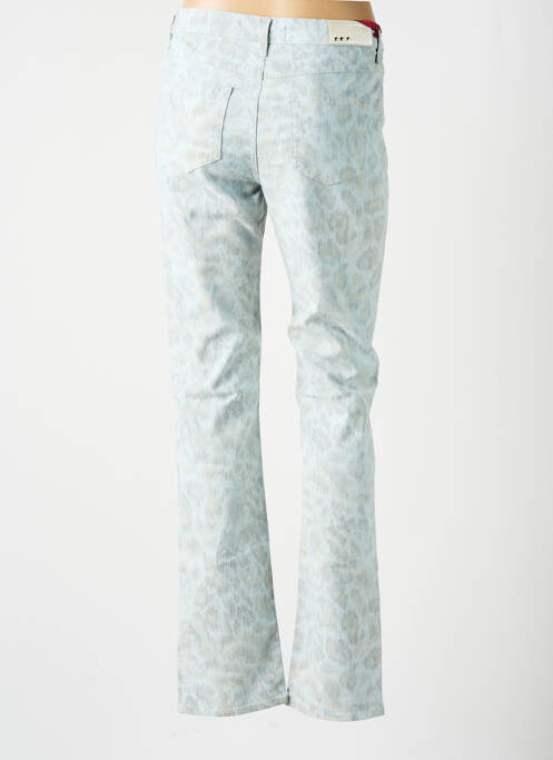 Pantalon slim tissage popeline taille normale gris KANOPE femme