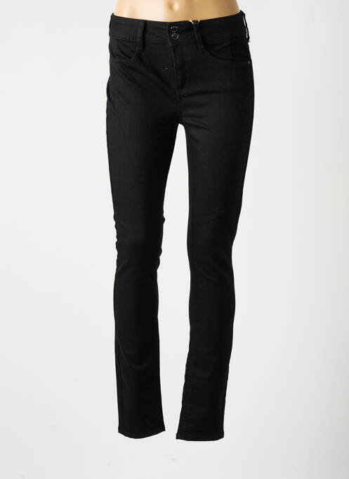 Jeans coupe slim noir STREET ONE pour femme