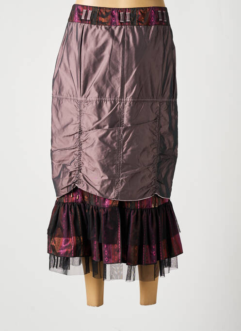 Jupe longue violet PAUSE CAFE pour femme