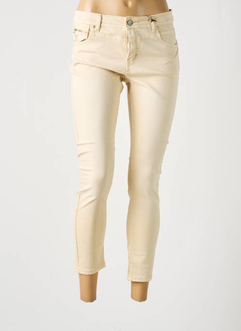 Pantalon 7/8 beige BROADWAY pour femme