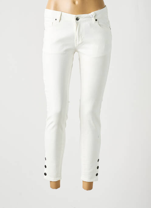 Pantalon 7/8 blanc BROADWAY pour femme