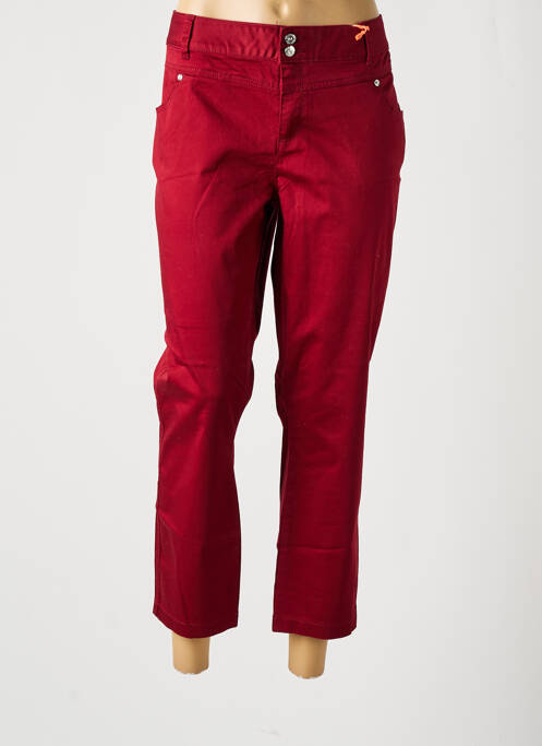 Pantalon 7/8 rouge STREET ONE pour femme