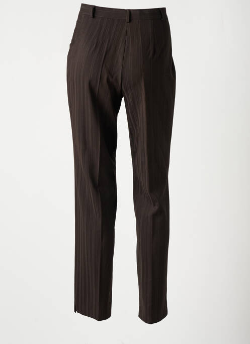 Pantalon droit marron C. TA TOI pour femme