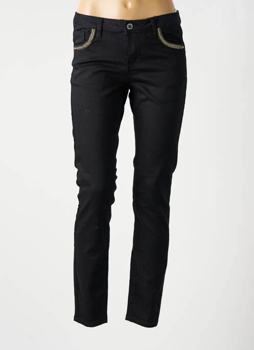 Pantalon slim noir BROADWAY pour femme