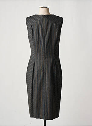 Robe mi-longue sans manche sans manche gris OLSEN femme