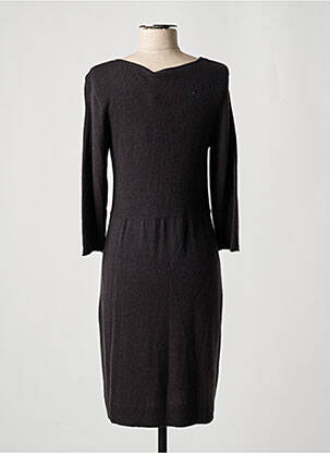 Robe mi-longue manches longues manches longues gris OLSEN femme